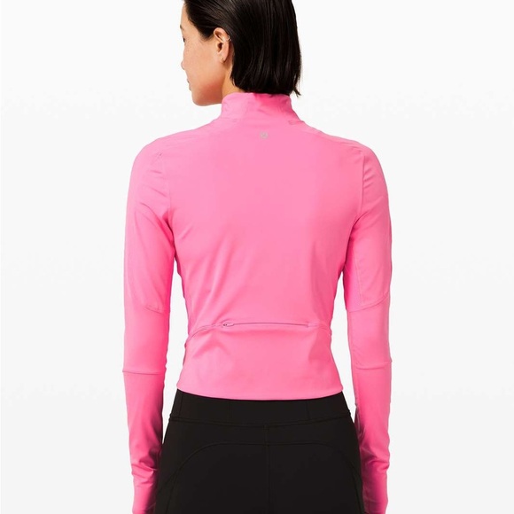 lululemon athletica Pink Zip-Up Sweatshirt NWOT - Picture 2 of 15
